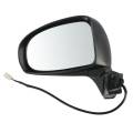 Toyota -Replacement - 2010-2015 Prius Side View Door Mirror Power Smooth -Left Driver
