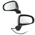 Toyota -Replacement - 2010-2015 Prius Side View Door Mirrors Power Smooth -Driver and Passenger Set