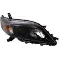 Toyota -Replacement - 2011-2015 Sienna SE Front Headlight Lens Cover Assembly Smoked -Right Passenger