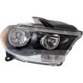 Dodge -# - 2011 2012 2013 Durango Front Headlight Lens Cover Assembly Black -Right Passenger