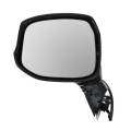 Honda -# - 2012 2013 Civic Outside Door Mirror Power Operated Smooth -Left Driver