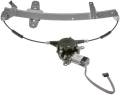 Ford -# - 1992-2011 Crown Victoria Window Regulator with Lift Motor -Left  Driver Rear