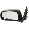 Nissan -# - 2005-2012 Pathfinder Outside Door Mirror Manual Operated Textured -Left Driver