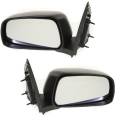 Nissan -# - 2005-2017 Frontier Outside Door Mirrors Manual Textured -Driver and Passenger Set