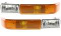 Chevy -# - 1998-2004 S10 Pickup (With fog lights) Park Turn Signal Lights -Driver and Passenger Set