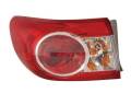 Toyota -Replacement - 2011 2012 2013 Corolla Rear Tail Light Brake Lamp Outer -Left Driver