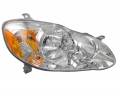 Toyota -Replacement - 2004*-2008 Corolla Front Headlight with Clear Lens Cover -Right Passenger