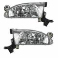 Toyota -Replacement - 1998 1999 2000 Corolla Front Headlight Lens Cover Assemblies -Driver and Passenger Set