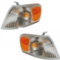 Toyota -Replacement - 1998 1999 2000 Corolla Park Turn Signal Lights -Driver and Passenger Set