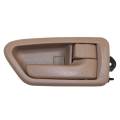 Toyota -Replacement - 1997-2001 Camry Inside Door Pull Tan with Trim Bezel -Right Passenger Front or Rear