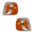 Ford -# - 1997-2002 Ford Expedition Park Side Signal Lights -Driver and Passenger Set