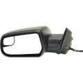Chevy -# - 2010-2014 Equinox Side View Door Mirror Power With Spotter Glass Textured -Left Driver
