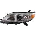 Toyota -Replacement - 2011-2020 Sienna Front Headlight Lens Cover Assembly Chrome -Left Driver