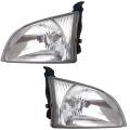 Toyota -Replacement - 2001 2002 2003 Sienna Front Headlight Lens Cover Assemblies -Driver and Passenger Set
