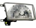 Toyota -Replacement - 1999-2002 4Runner Front Headlight Lens Cover Assembly -Left Driver