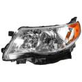 Subaru -# - 2009-2013 Forester Front Halogen Headlight Lens Cover Assembly -Left Driver
