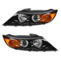 KIA -# - 2011 2012 2013 Kia Sorento Front Headlight Lens Cover Assemblies -Driver and Passenger Set