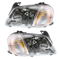 Mazda -# - 2001-2004 Tribute Front Headlight Lens Cover Assemblies -Driver and Passenger Set