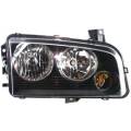 Dodge -# - 2006-2010 Charger Front Headlight Lens Cover Assembly With Amber Signal -Right Passenger