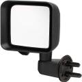 Jeep -# - 2007-2018* Wrangler Outside Door Mirror Manual Operation -Left Driver