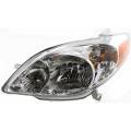 Toyota -Replacement - 2003-2008 Matrix Front Headlight Lens Cover Assembly -Left Driver