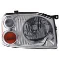 Nissan -# - 2001-2004 Frontier Front Headlight Lens Unit with Chrome Bezel -Right Passenger