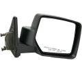 Jeep -# - 2007-2017 Patriot Side View Door Mirror Manual Operated Textured -Right Passenger