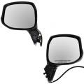 Honda -# - 2012-2013 Civic Outside Door Mirror Power Operated Smooth -Driver and Passenger Set