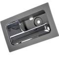 Ford -# - 2009-2014 Ford F150 Inside Door Handle Pull Gray and Chrome -Left Driver