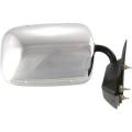Chevy -# - 1988-2000* Chevy Truck Side View Door Mirror Manual Chrome -Right Passenger