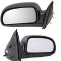 GMC -# - 2002-2009* Envoy Outside Door Mirror Manual Operated Textured -Driver and Passenger Set