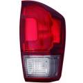 Toyota -Replacement - 2016-2017 Tacoma Tail Light Brake Lamp Red-Smoked Lens -Right Passenger