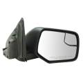 Ford -# - 2008-2012 Escape Side View Door Mirror Power with Spotter Glass Textured -Right Passenger