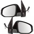 Toyota -Replacement - 2013 2014 2015* Rav4 Outside Door Mirror Power Operated -Driver and Passenger Set