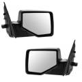 Ford -# - 2006-2010 Explorer Outside Door Mirror Manual Textured -Driver and Passenger Set