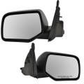 Mercury -# - 2008-2011 Mariner Side View Door Mirror Power Textured -Driver and Passenger Set