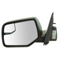 Mercury -# - 2008-2011 Mariner Side View Door Mirror Power with Spotter Glass Textured -Left Driver