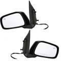 Nissan -# - 2005-2017 Frontier Outside Door  Mirror Power Heat Smooth -Driver and Passenger Set