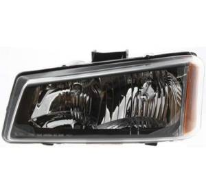 2003-2004 Avalanche W/Out Cladding Headlamp 2003, 2004 Chevy Avalanche