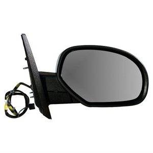2007-2013 Avalanche Outside Door Mirror Power Heated with Light Smooth -Right Passenger 07, 08, 09, 10, 11, 12, 13 Chevy Avalanche