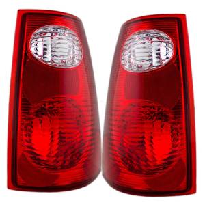 2001-2005 Explorer Sport Trac Rear Tail Light Brake Lamps -Driver and Passenger Set 01, 02, 03, 04, 05 Ford Explorer Sport Trac New Set Tail Lamp Lens Assemblies Stop Lens Covers -Replaces Dealer OEM Number 1L5Z 13405 AA, 1L5Z 13404 AA