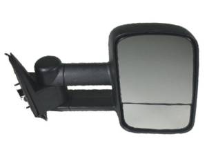 1999-2007* Sierra Extendable Tow Mirror Manual -Right Passenger 99, 00, 01, 02, 03, 04, 05, 06, 07* GMC Sierra