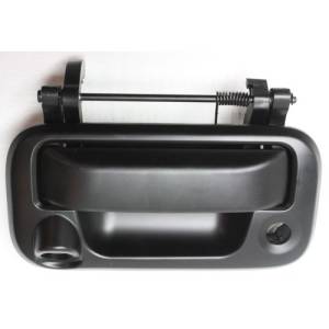 2004-2014 Ford F150 F250 Tailgate Handle W/ Camera nd Keyhole -Smooth Paintable 2004, 2005, 2006, 2007, 2008, 2009, 2010, 2011, 2012, 2013, 2014