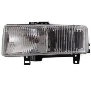 1996-2002 Express Van Front Headlight Lens Cover Assembly -Left Driver 96, 97, 98, 99, 00, 01, 02 Chevy Express