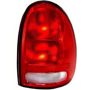 1998, 1999, 2000, 2001, 2002, 2003 Durango Rear Tail Light Brake Lamp -Right Passenger 98, 99, 00, 01, 02, 03 Dodge Durango Brake Light Includes Lens / Housing With Connector Plate (without sockets) -Replaces Dealer OEM 4576244