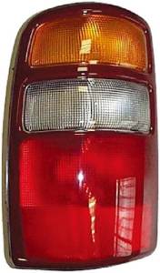 2000-2003 Suburban Rear Tail Light Brake Lamp -Left Driver 00, 01, 02, 03 Chevy Suburban Rear Stop Lens Cover Brake Light For Your Suburban -Replaces Dealer OEM Number 15198449