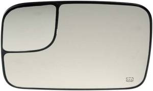 2005-2009* Dodge Ram Truck Tow Mirror Replacement Glass With Heat -Left Driver 05, 06, 07, 08, 09* Dodge Ram