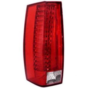 07, 08, 09, 2010, 2011, 2012, 2013, 2014 Cadillac Escalade LED Tail Light Lens Assembly New Driver Side Rear Brake Lamp Stop Lens Cover Circuit Board For Escalade ESV -Replaces Dealer OEM 22884387
