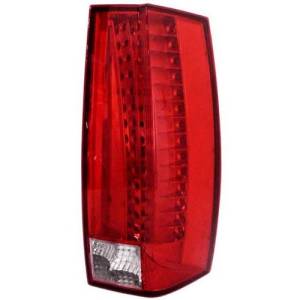 07, 08, 09, 2010, 2011, 2012, 2013, 2014 Cadillac Escalade LED Tail Light Lens Assembly New Passenger Side Rear Brake Lamp Stop Lens Cover Circuit Board For Escalade ESV -Replaces Dealer OEM 22884388