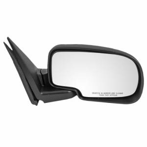 2000-2006 Tahoe Side Mirror Manual Adjustment Textured -Right Passenger 00, 01, 02, 03, 04, 05, 06 Chevy Tahoe